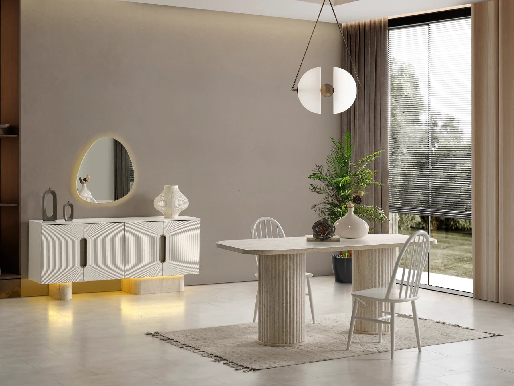 Luxia Yemek Odası Takımı